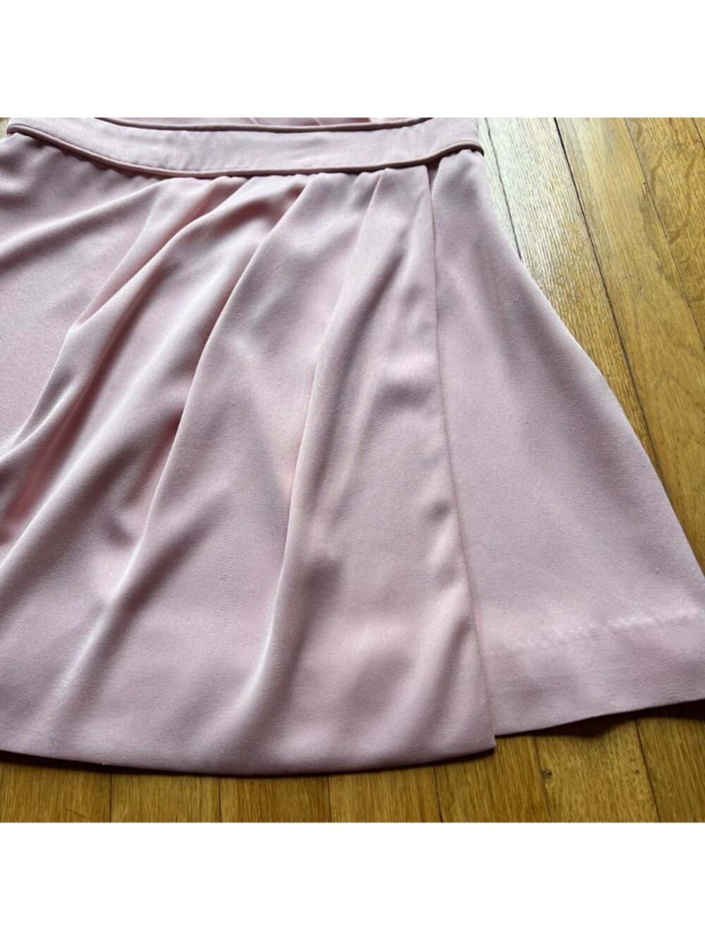 NBD x Revolve Size M Ballet Pink Elijah One Shoulder Pleated Mini Party Dress - Picture 7 of 16